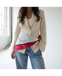 Bespoke Fashion Women's Dot Square Oversized Scarf