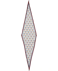 Bespoke Fashion Geo-Print Diamond-Shape Scarf