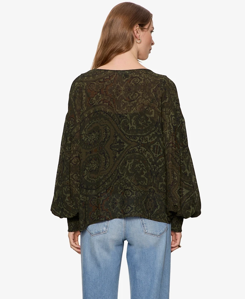 Sanctuary Petite Viscose The Moment Volume Top