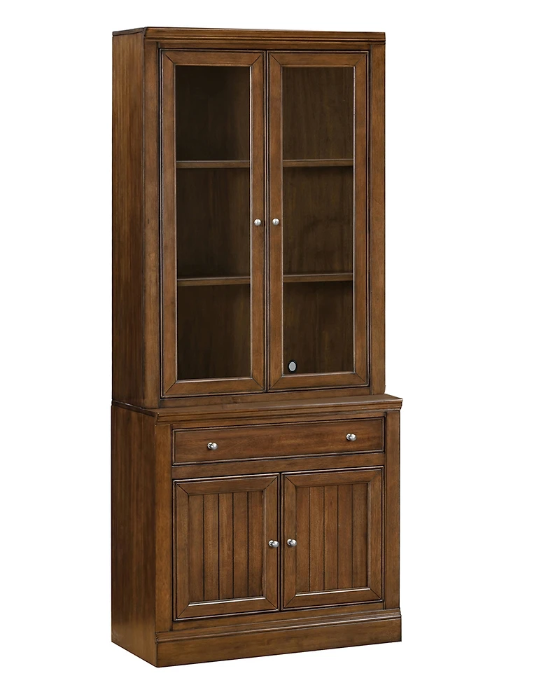 Amren 32" Wood 2 Door Drawer Base and Hutch