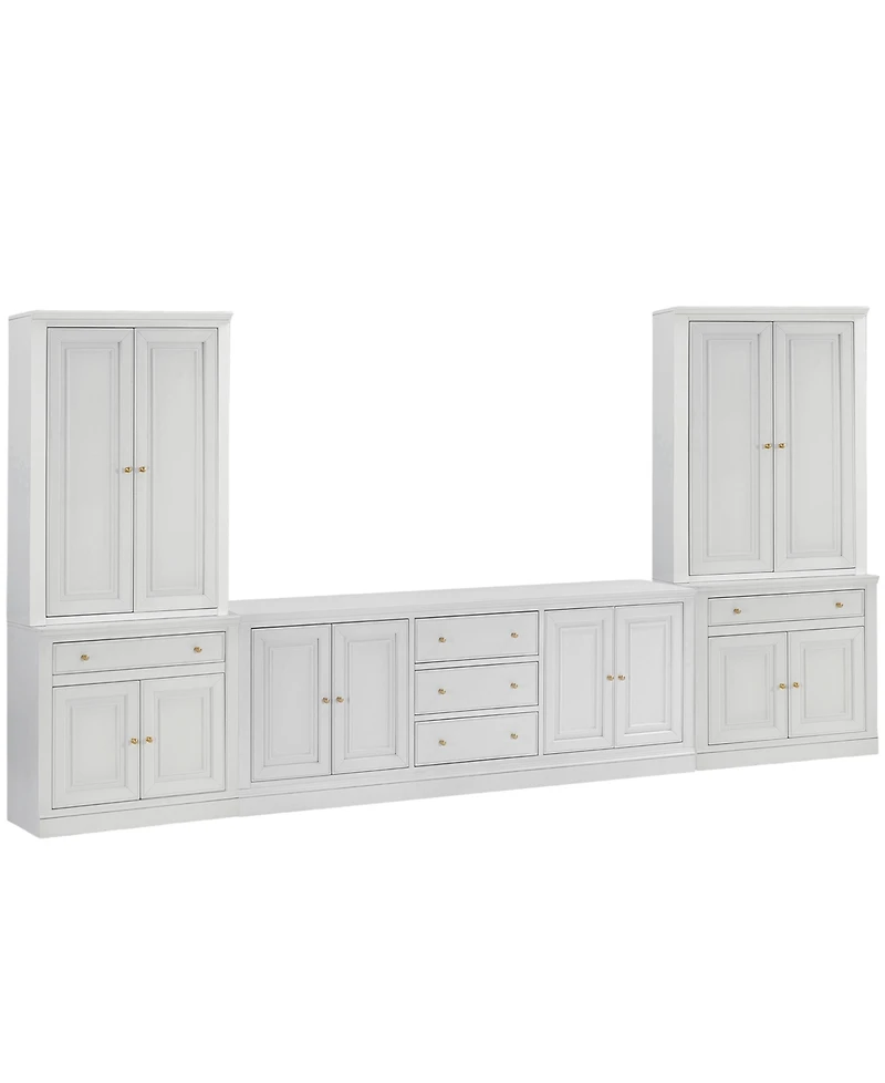 Amren 85" Wood 4-Door Console