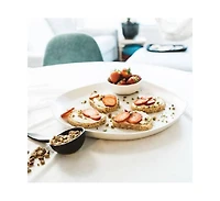 Gharyan Stoneware, Stoneware Serving Platter | Round Dadasi