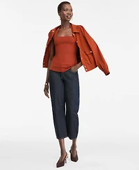 I.n.c. International Concepts Women's Halter Sweater Tank, Macy's Exclusive
