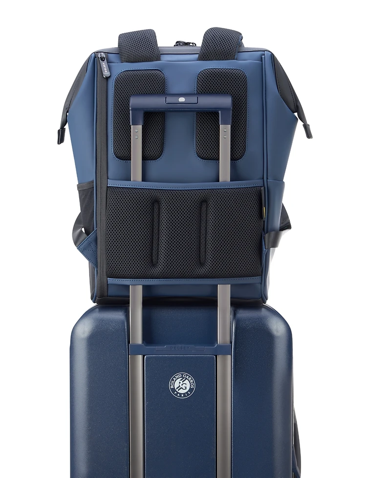 Delsey Paris Turenne Soft Widemouth 15.25" Backpack