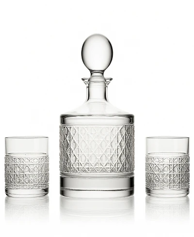 Waterford Opulence Decanter and Tumbler Barware Set, 3-Piece