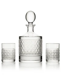 Waterford Opulence Decanter and Tumbler Barware Set, 3-Piece