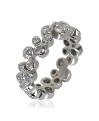 Pre-Owned Tiffany & Co Platinum Diamond Bubbles Band