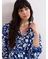 Phase Eight Women's Floral Print Shirt Dress