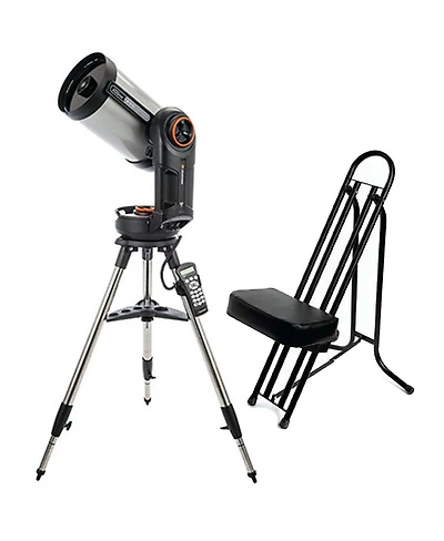 Celestron NexStar Evolution 8 203mm f/10 Schmidt-Cassegrain Telescope with Astronomy Chair