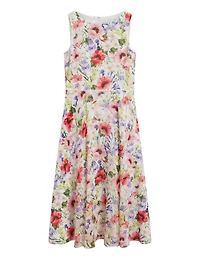 Hobbs London Women's Carly Floral Midi Dress