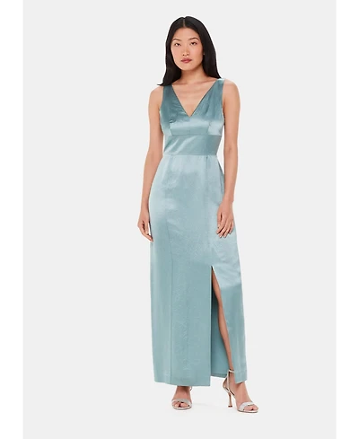 Whistles Women's Charlotte Satin Maxi Dress