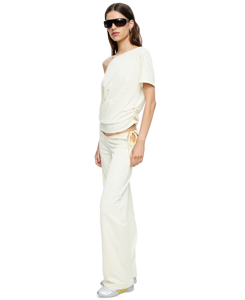 Lioness Women's Bloom Low-Rise Waist Tie Pants