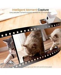 Cowsar Automatic Pet Feeder with Camera, WiFi, for Cats & Dogs