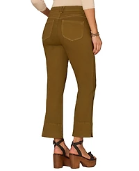 Democracy Petite Kick Flare High-Rise Pants