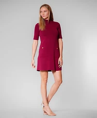 julia jordan Women's Show Knit Pull-On Sweater Dress