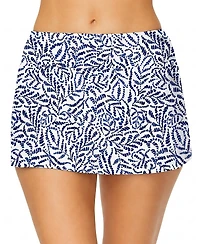 Island Escape Women's Nylon-Blend Poolside Skirtini Swim Bottoms, Macy's Exclusive