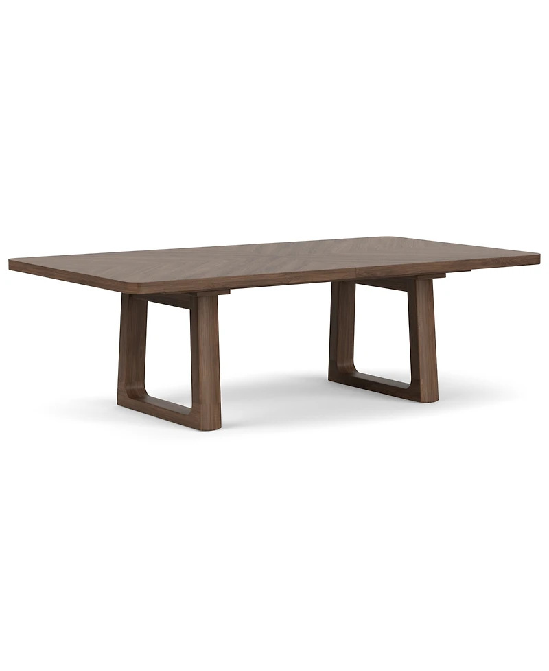 Amelie Rectangular 5-Piece Wood Dining Set (Table & 4 Upholstered Side Chairs)