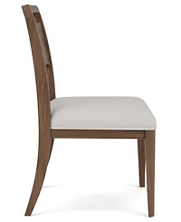 Amelie -Piece Wood Upholstered Dining Chair Set
