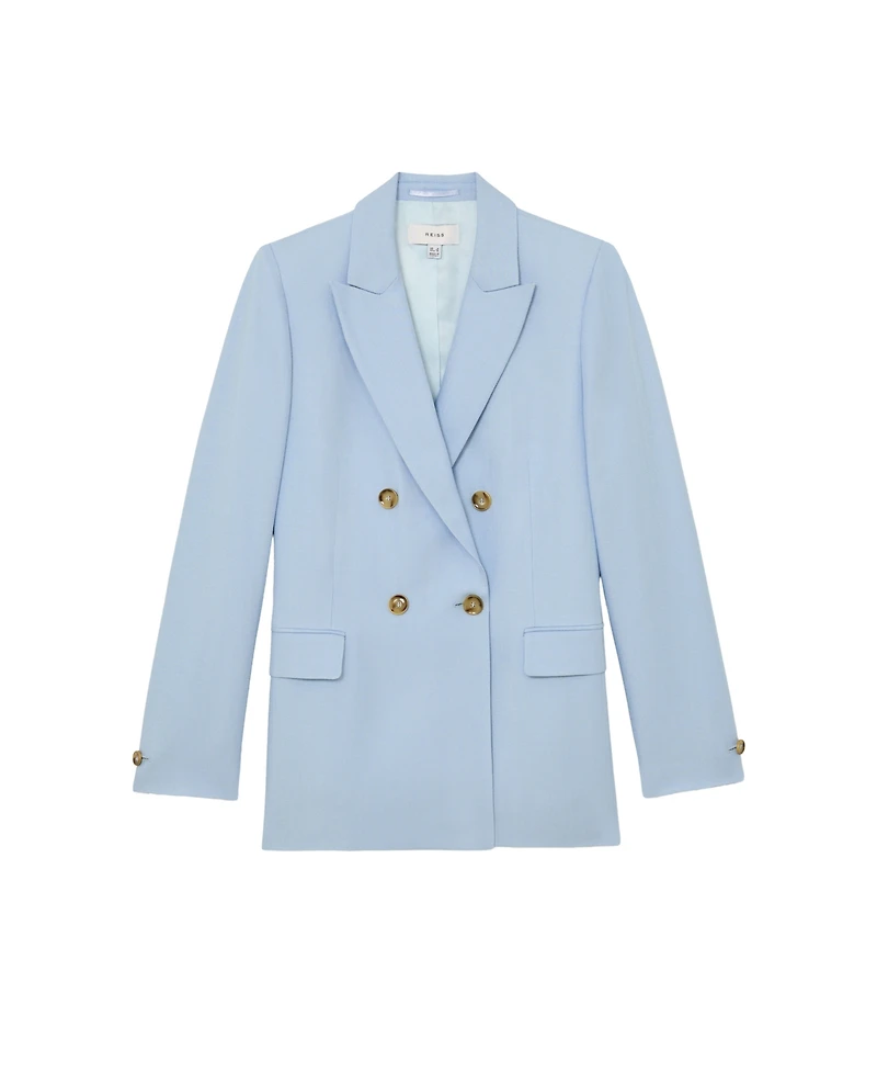 Reiss Women's Double-Breasted Peak-Lapel Suit Jacket