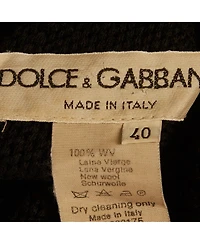 Pre-Owned Dolce & Gabbana Women's Rib Knit Turtle Neck Sweater