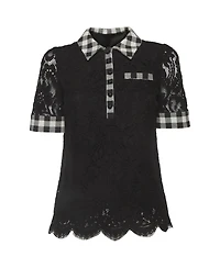 Pre-Owned Dolce & Gabbana Women's Lace T-Shirt