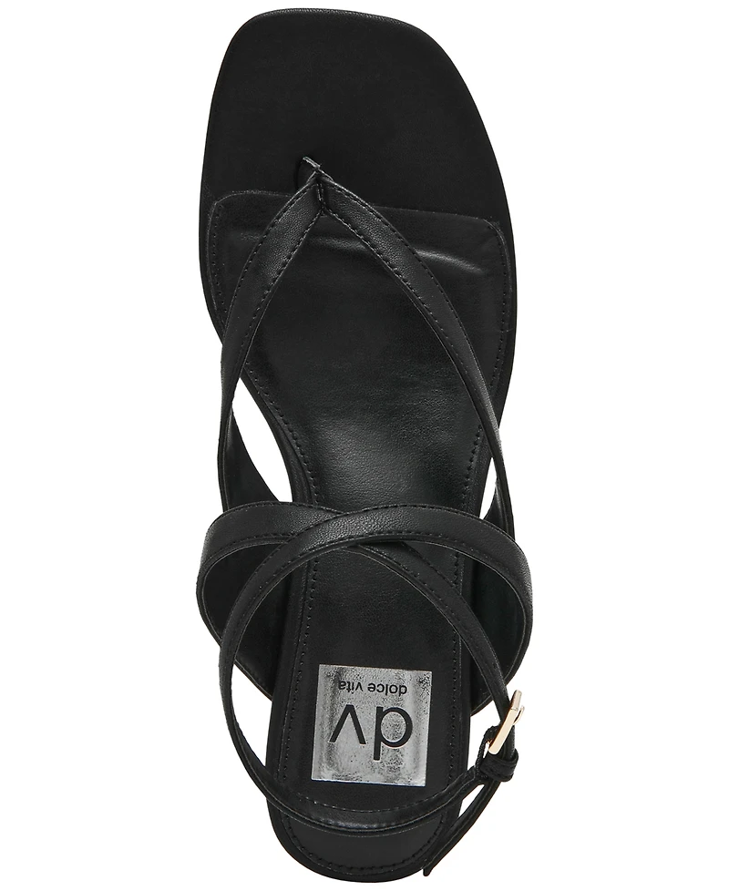 Dv Dolce Vita Women's Resst Thong Strappy Dress Sandals