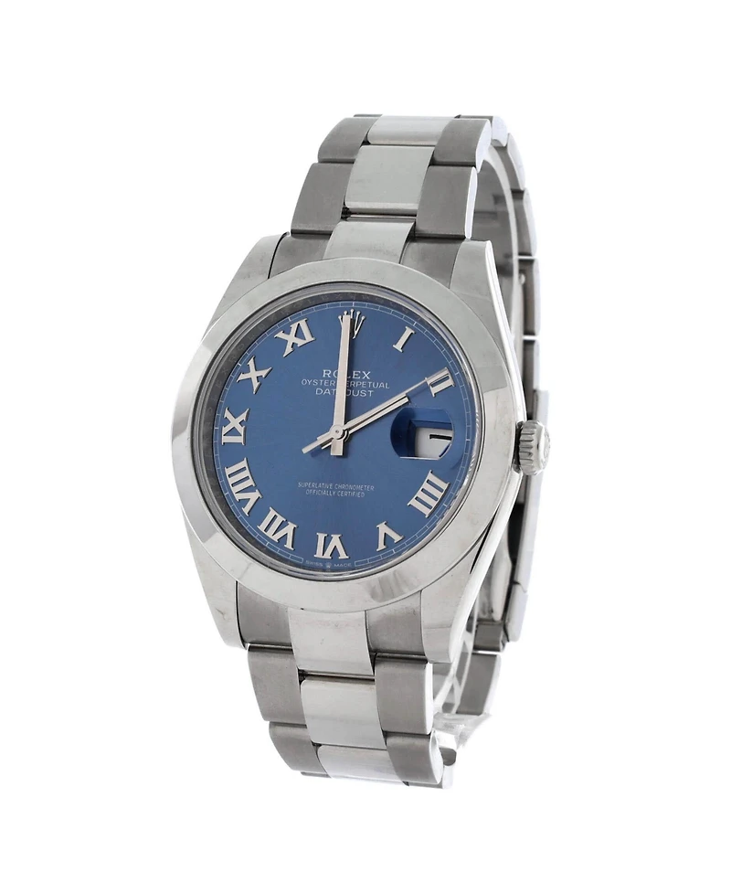 Pre-Owned Rolex Oyster Perpetual Datejust Automatic Watch in Stainless Steel 41mm