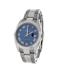 Pre-Owned Rolex Oyster Perpetual Datejust Automatic Watch in Stainless Steel 41mm