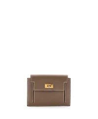 Pre-Owned Hermes Kelly Pocket Compact Wallet Epsom