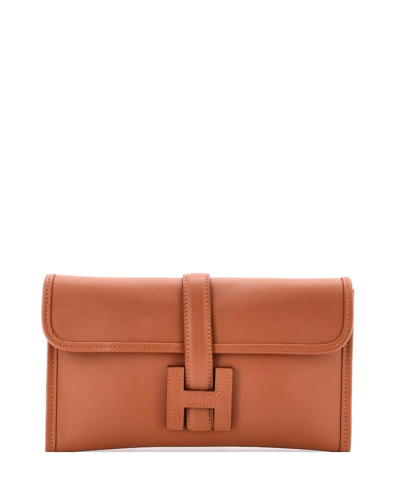 Pre-Owned HERMES Jige Duo Clutch Swift