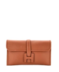 Pre-Owned HERMES Jige Duo Clutch Swift