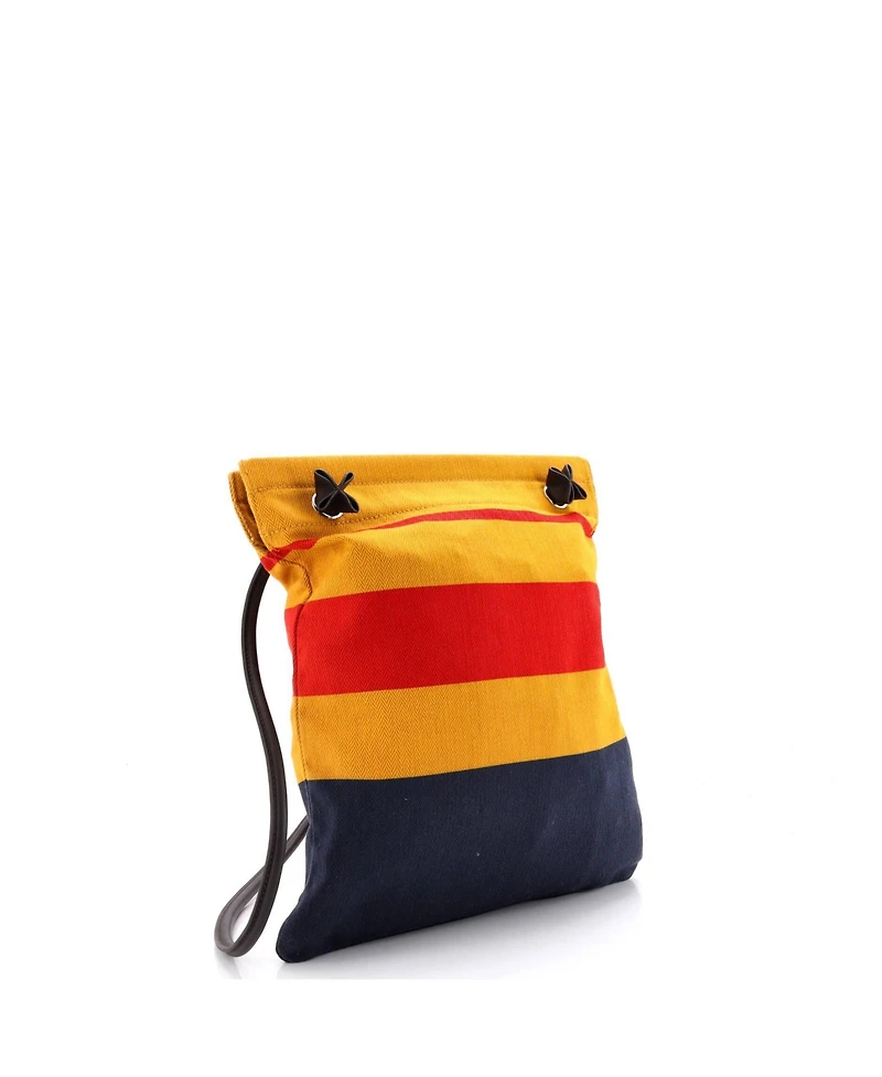 Pre-Owned Hermes Mm Aline Bag Rocabar Canvas