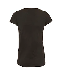 Pre-Owned Zadig & Voltaire Women's Jersey Skinny Skull Studs T-Shirt