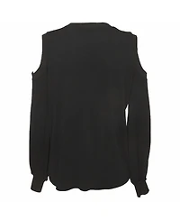 Pre-Owned Givenchy Women's Jersey Cold Shoulder Top