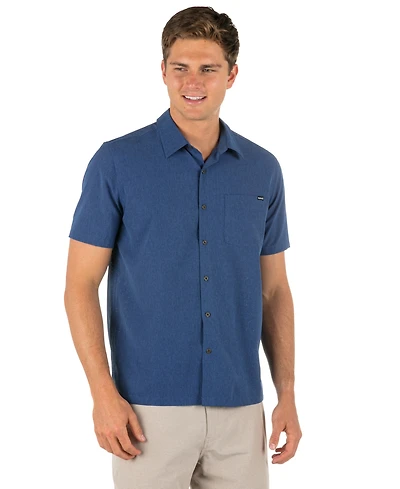 Hurley Men's Phantom Flow Rincon Short-Sleeve Shirt