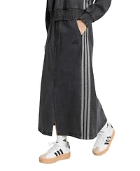 adidas Women's Stadium Washed Denim Loose-Fit Skirt