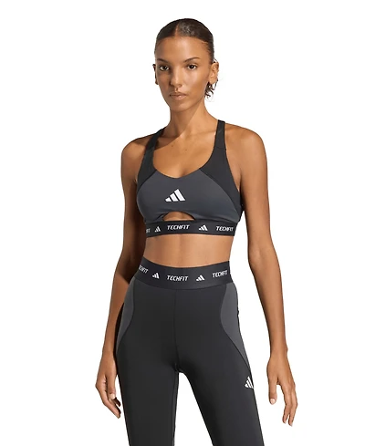 adidas Women's Workout Color Block Medium Support Training Bra