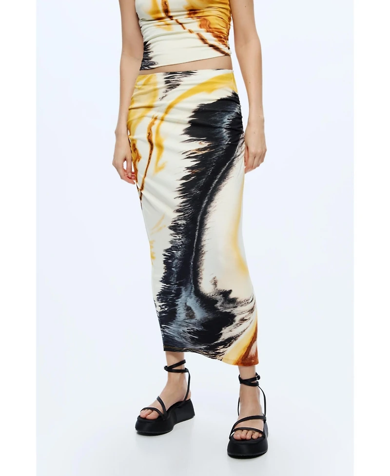 Desigual Women's Knit printed skirt