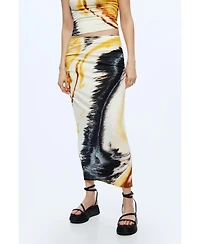 Desigual Women's Knit printed skirt