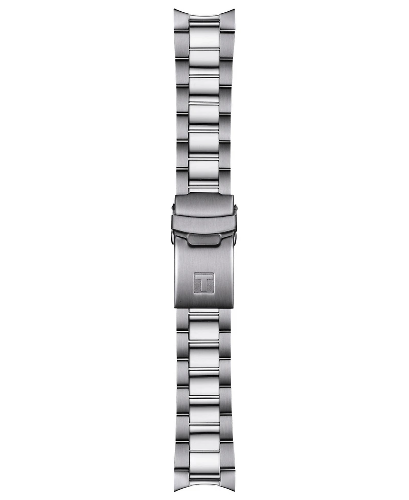 Tissot Men's Seastar Gray Stainless Steel Strap Watch 40mm