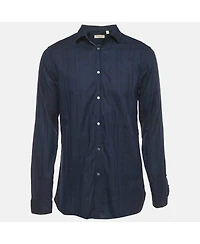 Pre-Owned Burberry Men's Checks Cotton Tailored Shirt