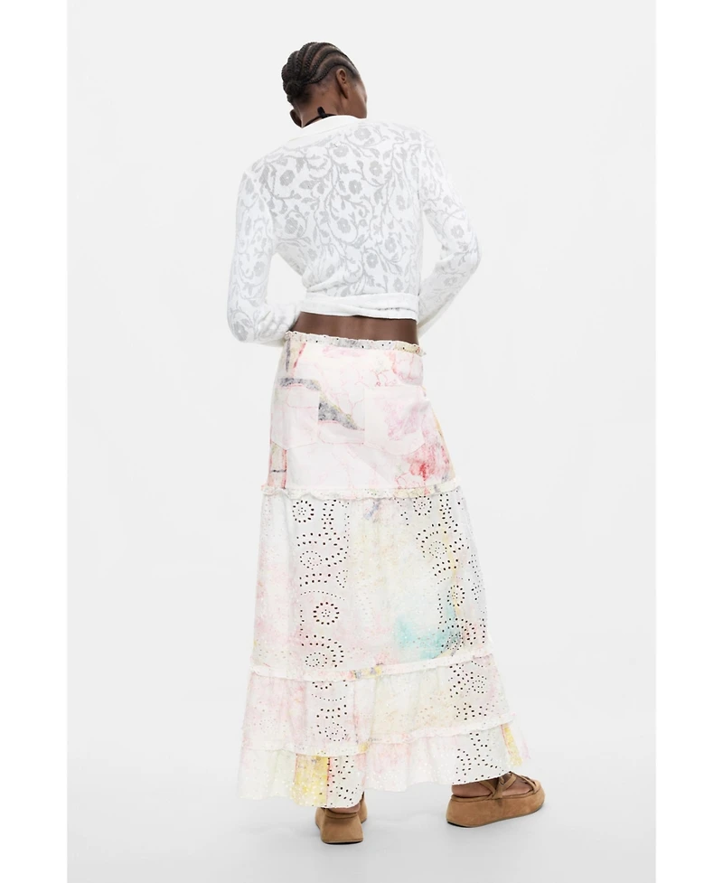 Desigual Women's Floral printed skirt