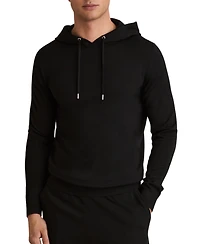 Reiss Men's Holland Merino Wool Drawstring Hoodie