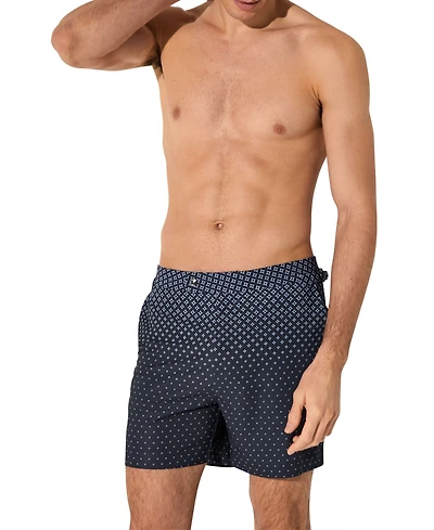 Reiss Men's Darli Ombre Geometric-Print Swim Shorts