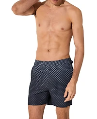 Reiss Men's Darli Ombre Geometric-Print Swim Shorts
