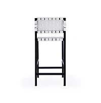 Butler Specialty Bromley Iron and Leather 24.5" Counter Stool