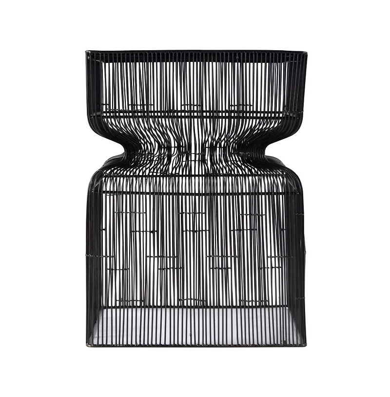 Butler Specialty Ivar Square Stainless Steel Modern End Table