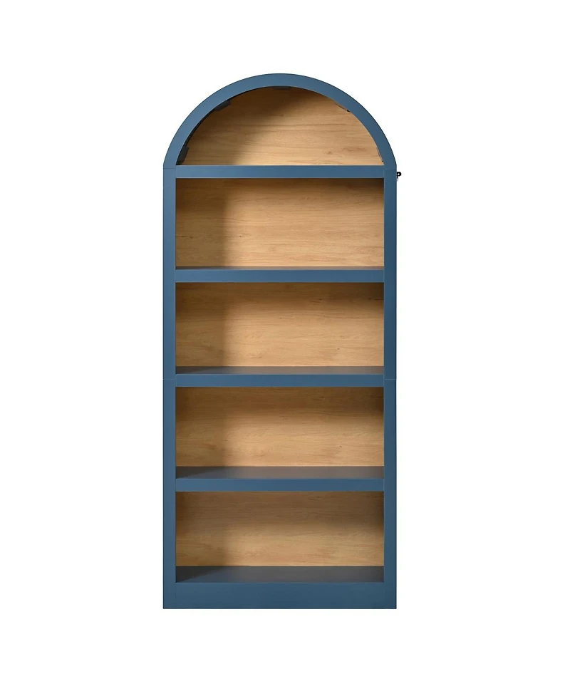 Streamdale Furniture Farmhouse 2-Pack Tall Bookshelves