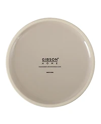 Gibson Home Zoomie Bites 5.5inch Ceramic Dog and Cat Bowl with Acacia Wood Stand Non-Slip Matte Glaze Weighted Food Water Set for Cat and Dog