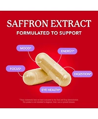 SMNutrition Saffron Capsules, 90 Count